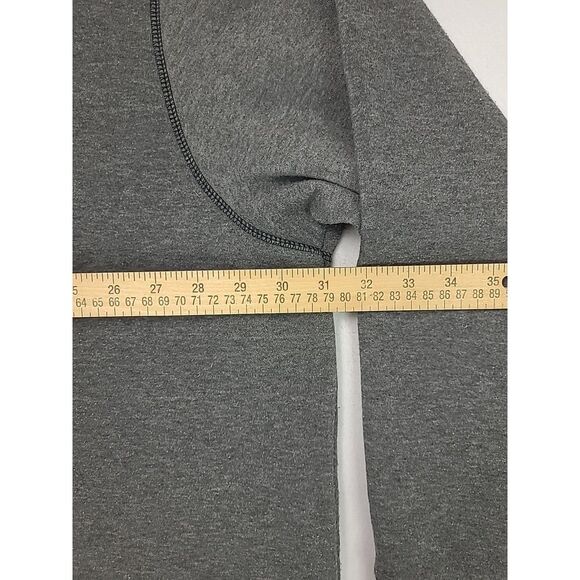 Reebok Full Zip Hoodie Jacket Mens 4XL Gray Speedwick Pockets Relaxed Fit - Picture 15 of 16